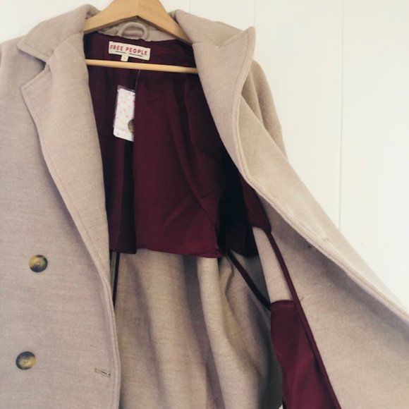 Free People Hannah Slouchy Double Breasted Blazer - Picture 14 of 16